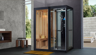 别墅装修新标配：艺术桑拿房