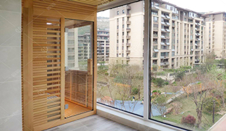 精致的阳台光波房案例