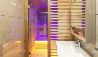 浴室和光波房的另一种搭配